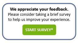 Survey for customer feedback