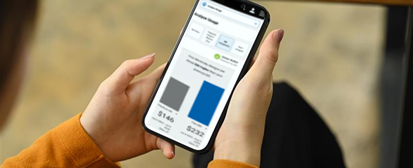 Phone showing Analyze Usage