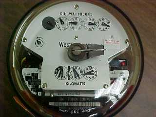 Picture of Meter with Two Large Needles