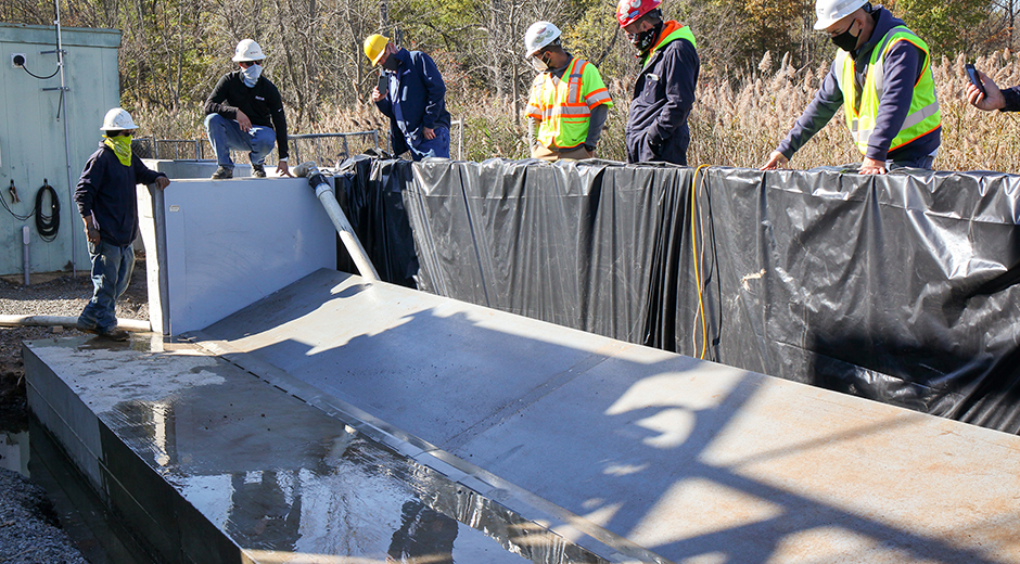 JCP&L Flood Wall