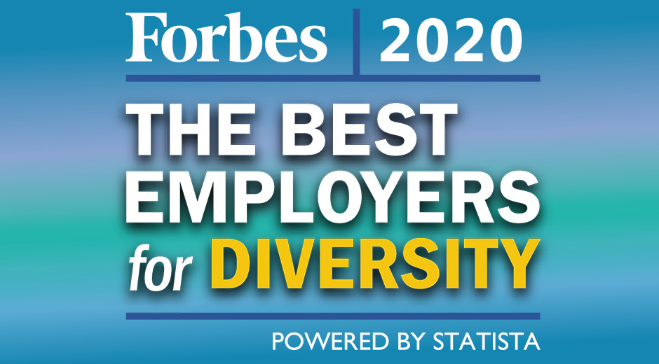 Forbes Best Employers for Diversity logo