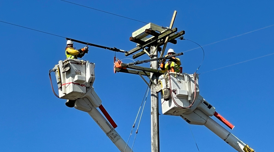 osprey nesting installation 