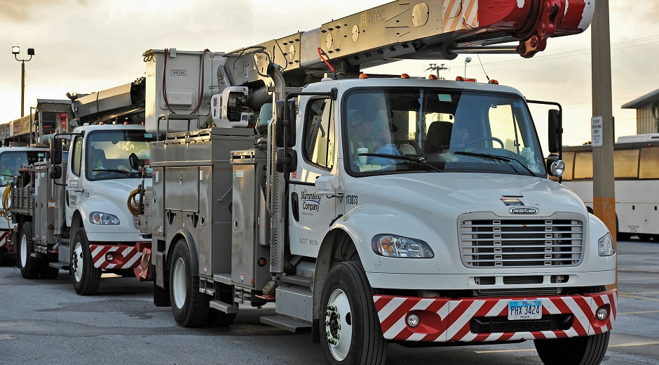 FirstEnergy Bucket Trucks