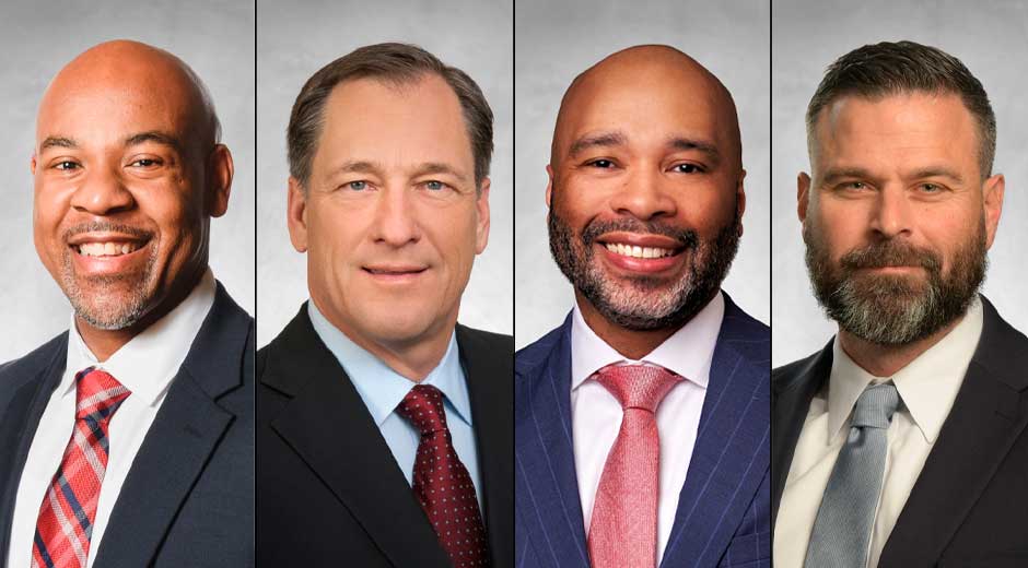 FirstEnergy has named John Hawkins – President, Pennsylvania, effective June 2; Mark Mroczynski – President, Transmission, effective June 2; Torrence Hinton – President, Ohio, effective June 24; and Doug Mokoid – President, New Jersey, effective June 17.