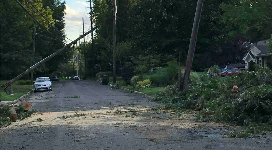 Tropical Storm Isaias Damage