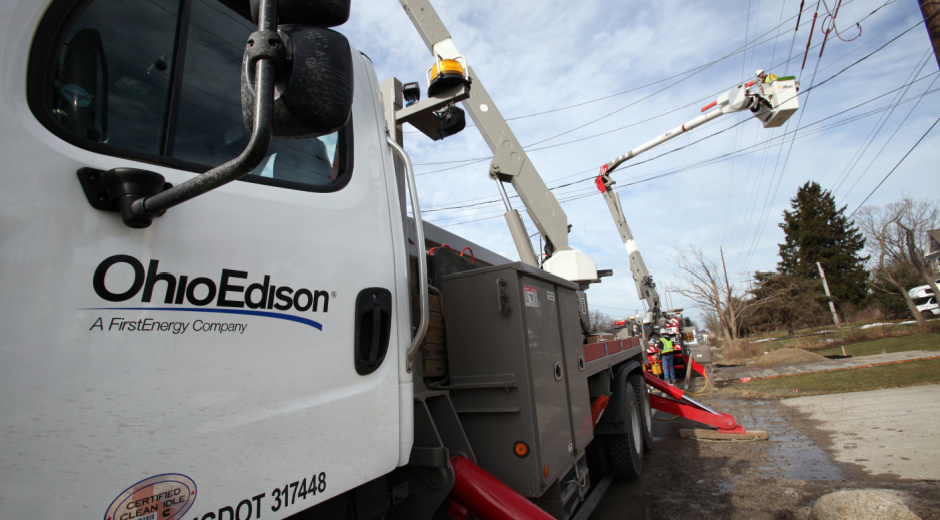 Ohio Edison Bucket Truck