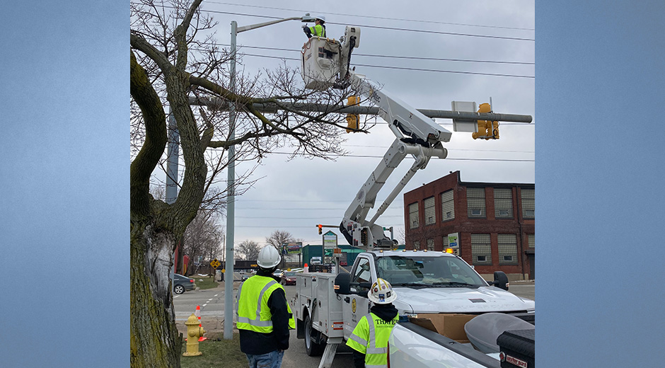 Smart Technology Street Light Installment