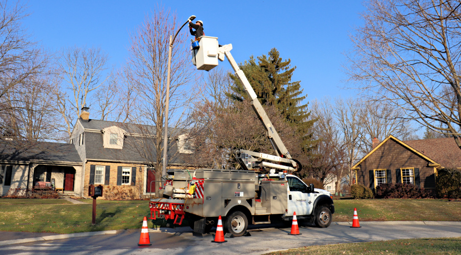 Toledo Edison Bucket Truck