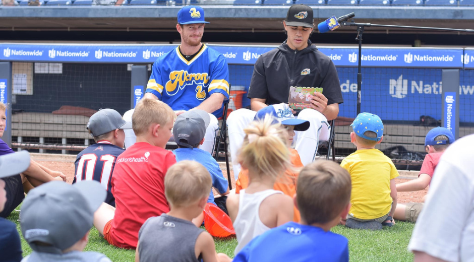 Akron RubberDucks summer reading program