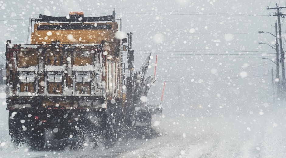 Snow Plow Truck