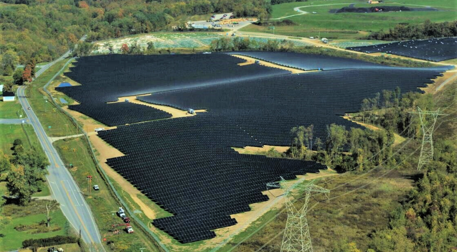 Fort Martin Solar Site in Maidsville, WV