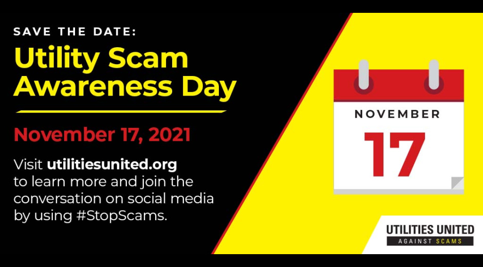 Utility Scam Awareness Day 2021