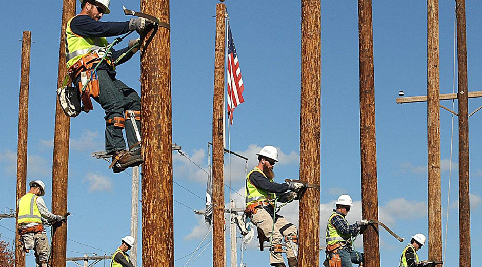 linemen working on lines